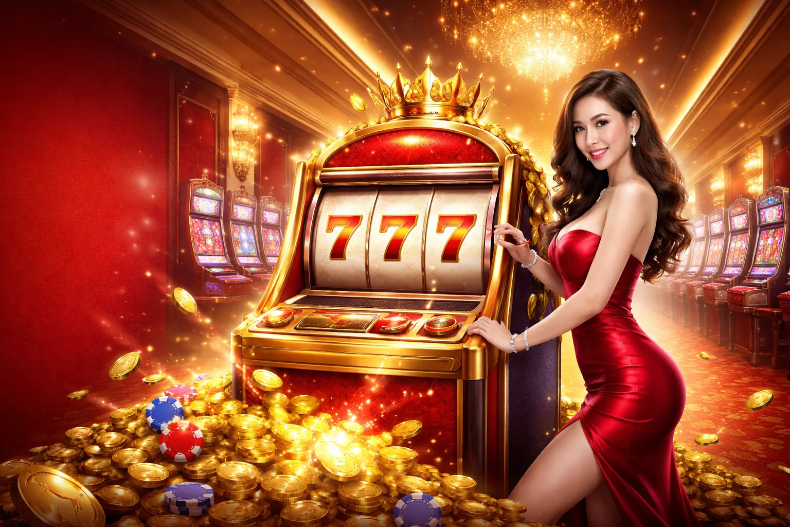 Hình ảnh chính nw88 nổ hũ với các biểu tượng slot game và hiệu ứng chiến thắng